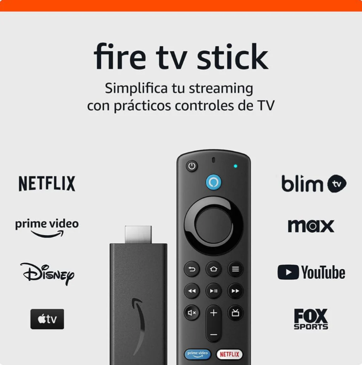 Fire Tv Stick - Amazon | 4k Max Wifi 6 Alexa - es una sorpresa
